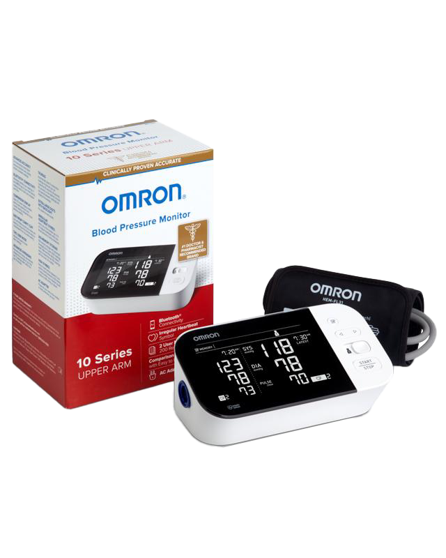 OMRON 10 Series® Wireless Upper Arm Blood Pressure Monitor (BP7450)