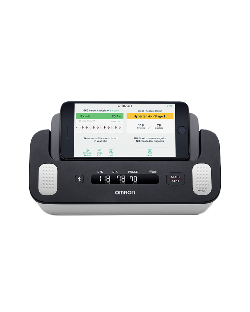 Omron Wireless Upper Arm Blood Pressure Monitor + EKG (BP7900)
