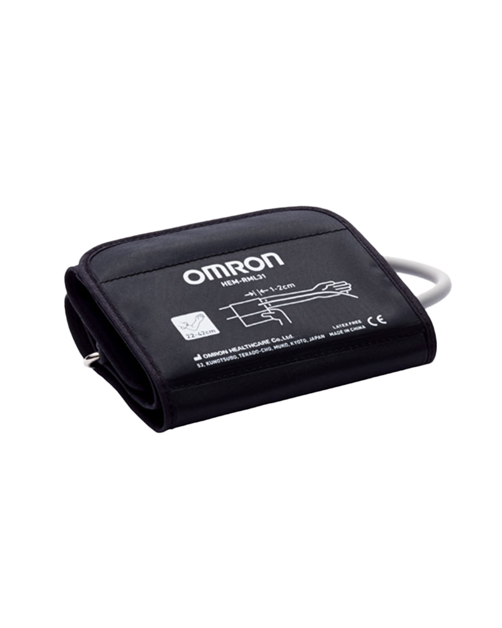 Omron BP7100 3 Series Upper Arm Blood Pressure Monitor & CD-WR17  Advanced-Accuracy Series Wide-Range D-Ring Cuff - Walmart.com