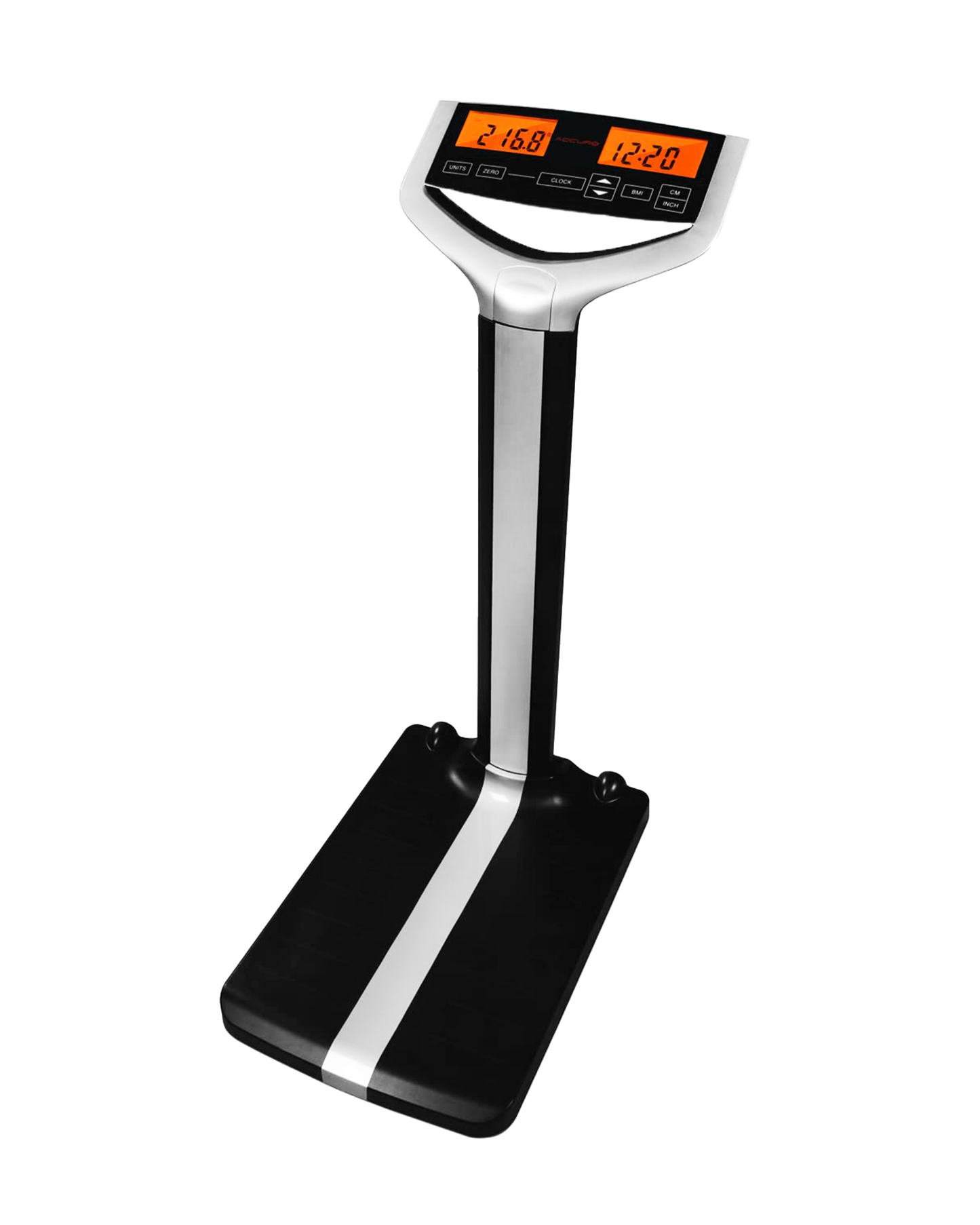 Accuro Waist Level Digital Scale with 500 lb Capacity and BMI Scale (D