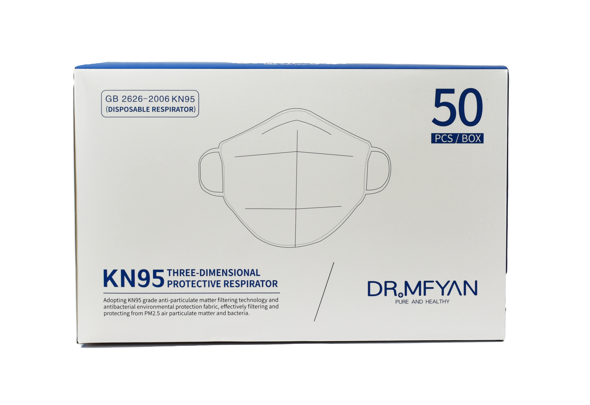 KN95 Face Mask 50 Pack BV Medical