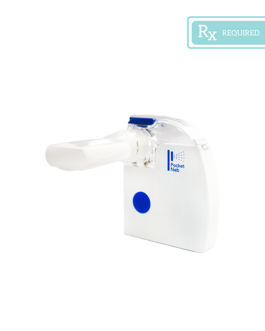 Electronic Vibrating Pocket Mesh Nebulizer - Made in USA