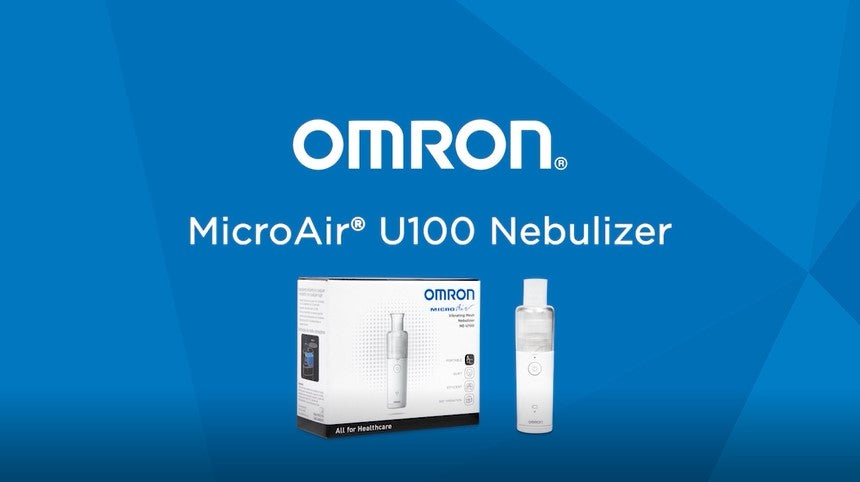 Omron Portable MicroAir Nebulizer (NE-U100) - Respiratory – BV Medical