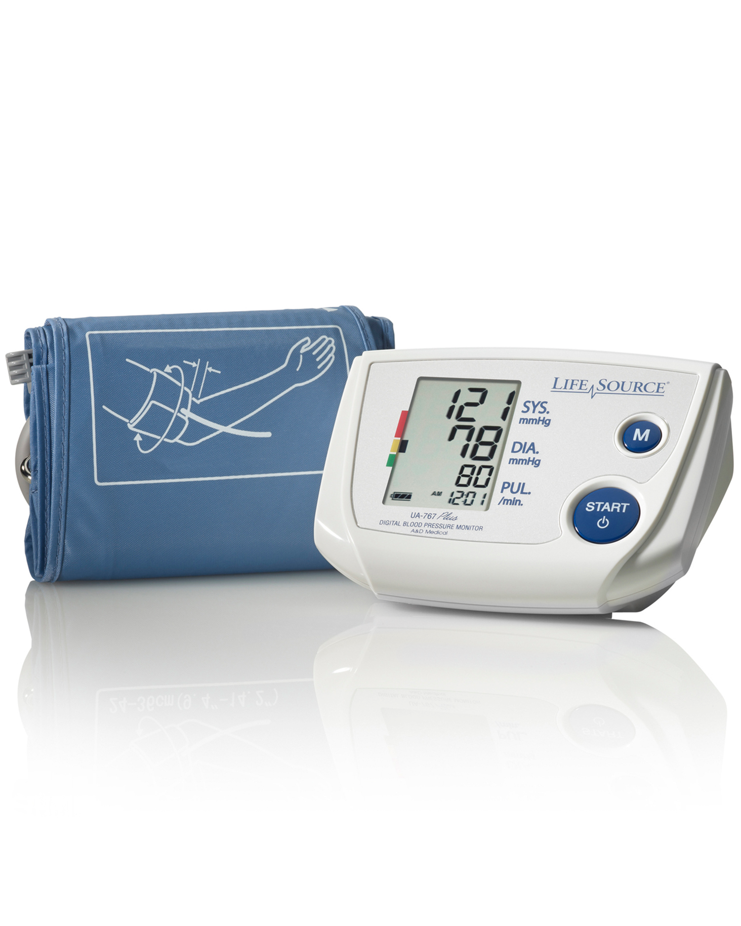 A&D Lifesource Pro Blood Pressure Monitor with Small Cuff (UA-767PVS)