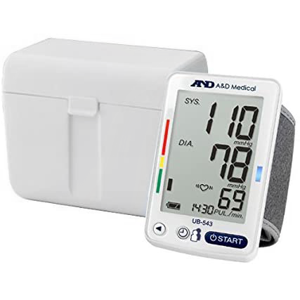 A&D Premium Wrist Blood Pressure Monitor (UB-543)